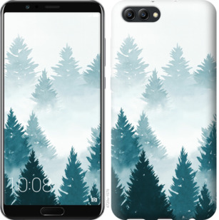 

Чехол Акварельные Елки для Huawei Honor V10 / View 10 862816