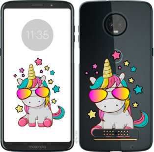 

Чохол Єдиноріг в окулярах на Motorola Moto Z3 Play 911969