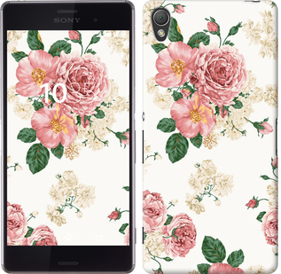 

Чехол цветочные обои v1 для Sony Xperia Z3 Dual 642287