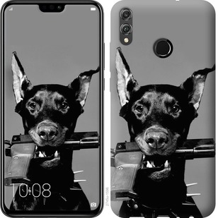 

Чехол Доберман для Huawei Honor 8X 690076