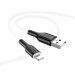 Фото Дата кабель Borofone BX63 USB to Lightning (1m) (Черно - белый) на vchehle.ua