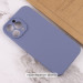 Фото Чехол Silicone Case Full Camera Protective (AA) NO LOGO для Apple iPhone 16 (6.1") (Серый / Lavender Gray) в магазине vchehle.ua