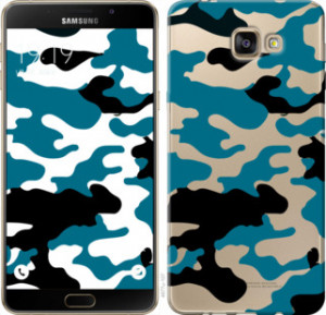 Чохол Камуфляж прозорий фон на Samsung Galaxy A9 A9000