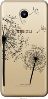 

Чехол Одуванчики для Meizu M5 832451