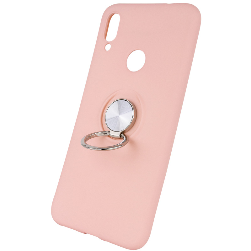 

TPU чохол Summer ColorRing з кріпленням під магнітний тримач для Xiaomi Redmi 7 (Рожевий) 708337