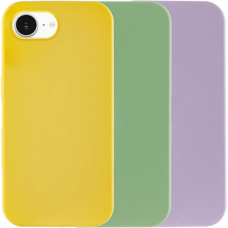 Чехол Silicone Case Full Protective (AA) NO LOGO для Apple iPhone 16e (6.1")