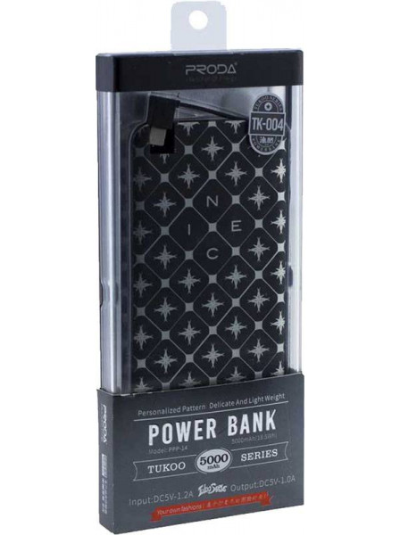 Фото Портативное зарядное устройство Power Bank Remax Proda PPP-14 Tukoo 5000 mAh (TK-004) на vchehle.ua