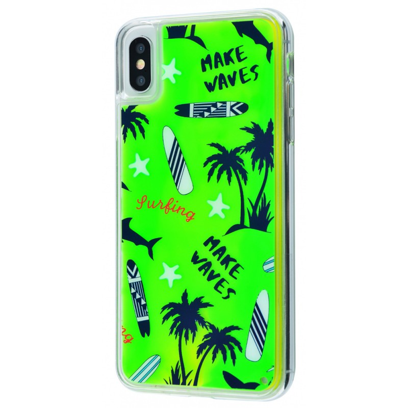

TPU+PC чехол Lovely Stream Neon sand для iPhone 7 (4.7'') (Make Waves) 716077