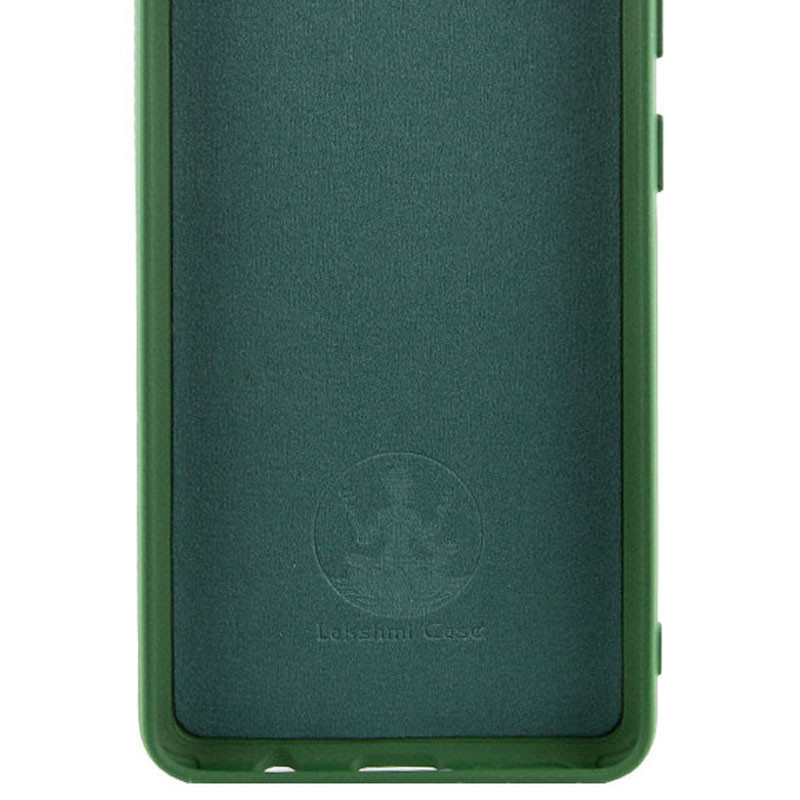 Фото Чехол Silicone Cover Lakshmi Full Camera (A) для Samsung Galaxy A05 (Зеленый / Dark green) на vchehle.ua