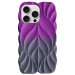 TPU чехол Leaf для Apple iPhone 15 Pro Max (6.7") (Violet / Grey)