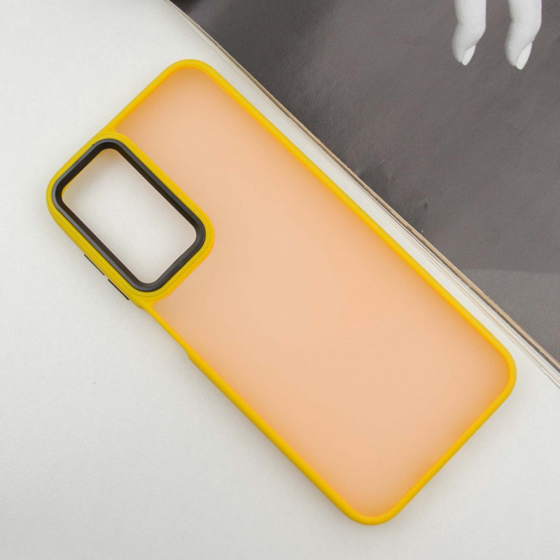 Фото Чехол TPU+PC Lyon Frosted для Samsung Galaxy M33 5G (Orange) на vchehle.ua