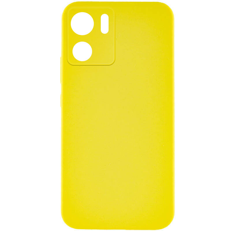 Чохол Silicone Cover Lakshmi Full Camera (AAA) на Motorola Edge 40 (Жовтий / Yellow)