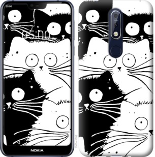

Чехол Коты v2 для Nokia 3.2 740756