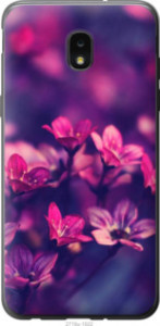 Чехол Пурпурные цветы для Samsung Galaxy J7 2018