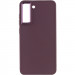 Фото TPU чехол Bonbon Metal Style для Samsung Galaxy S24+ (Бордовый / Plum) на vchehle.ua