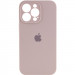 Чехол Silicone Case Full Camera Protective (AA) для Apple iPhone 14 Pro Max (6.7") (Серый / Lavender)