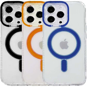 TPU чохол ColorCam with Magnetic Safe на Apple iPhone 14 Pro Max (6.7")
