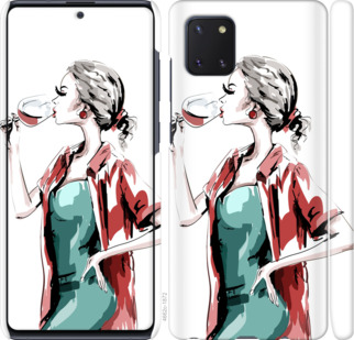 

Чехол Девушка с бокалом для Samsung Galaxy Note 10 Lite 903312
