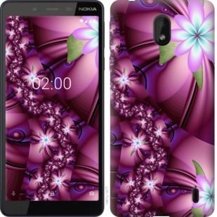 

Чохол Цветочная мозаика для Nokia 1 Plus 763109
