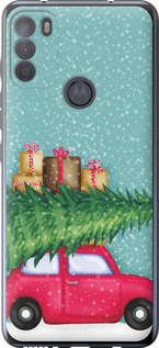 

Чохол Машина з подарунками на Motorola G50 1672030