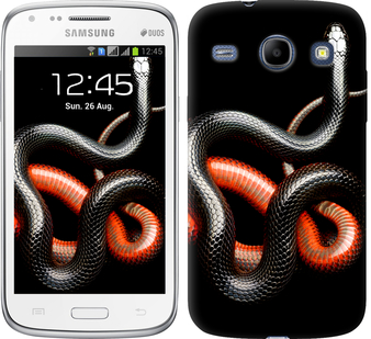

Чохол Червоно-чорна змія на чорному тлі на Samsung Galaxy Core i8262 481980