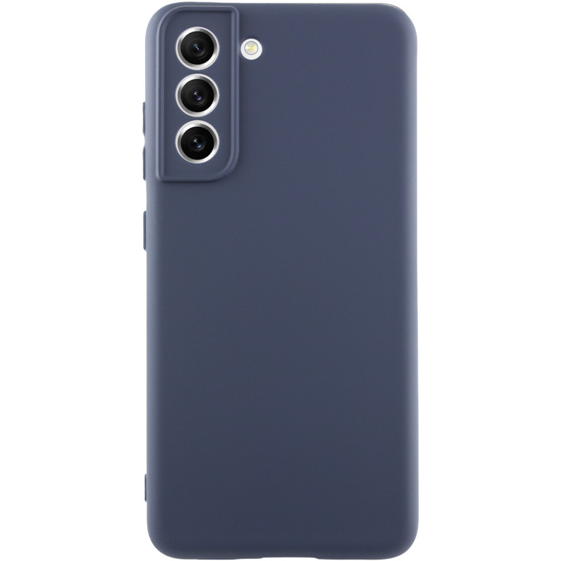 Чохол Silicone Cover Lakshmi Full Camera (A) на Samsung Galaxy S22 (Синий / Midnight Blue)