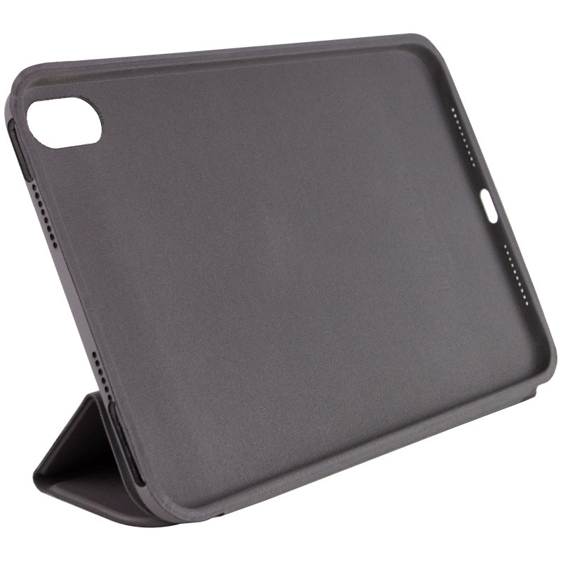 Чохол (книжка) Smart Case Series with logo для Apple iPad Mini 6 (8.3") (2021) (Сірий / Dark Gray) в магазині vchehle.ua