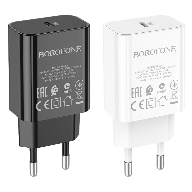 СЗУ Borofone BA65A Single port PD20W