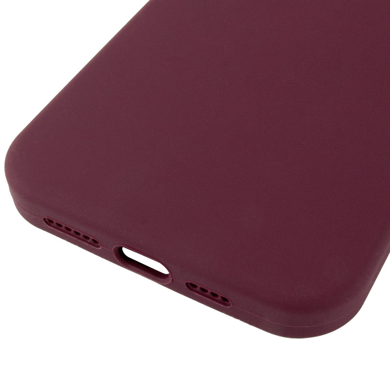 Купить Чехол Silk (AA) Logo with Magnetic Fit для Apple iPhone 11 Pro Max (6.5") (Бордовый / Plum) на vchehle.ua