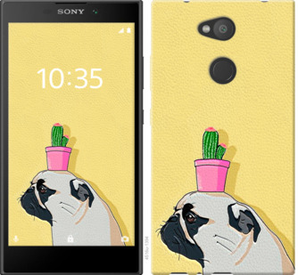 

Чехол Мопс с кактусом для Sony Xperia L2 H4311 795616