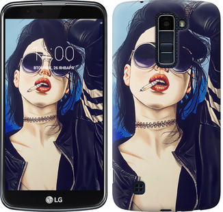 

Чехол Девушка на стиле для LG K10 / K410 643802