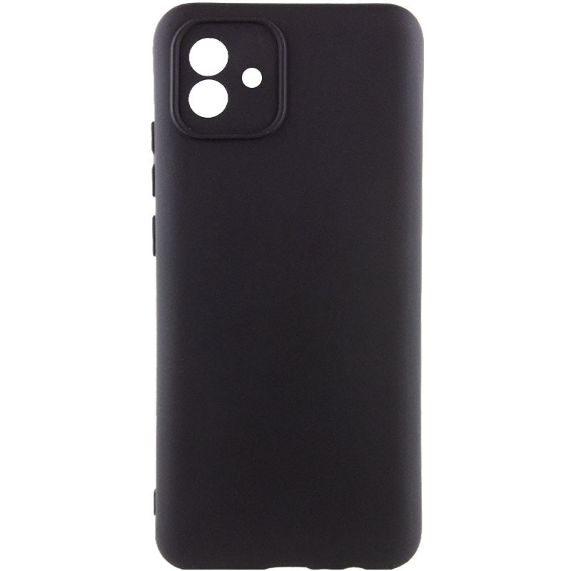 Чехол Silicone Cover Lakshmi Full Camera (A) для Samsung Galaxy A04 (Черный / Black)