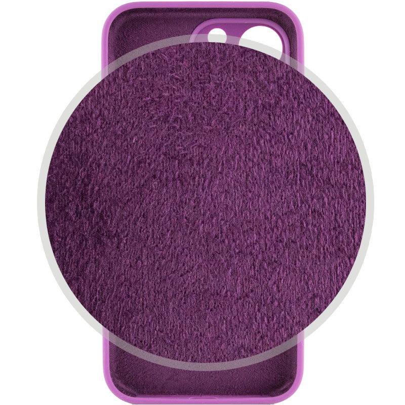 Фото Чехол Silicone Case Full Camera Protective (AA) для Apple iPhone 13 Pro (6.1") (Фиолетовый / Grape) в магазине vchehle.ua