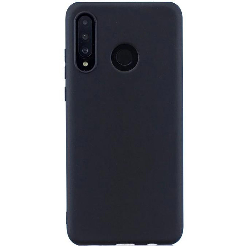 

Силиконовый чехол Candy для Huawei P30 lite (Черный) 692003