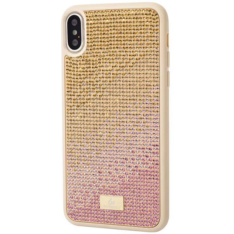 

TPU чехол Bling World Rainbown Design для iPhone X (5.8") (Золотой) 791268