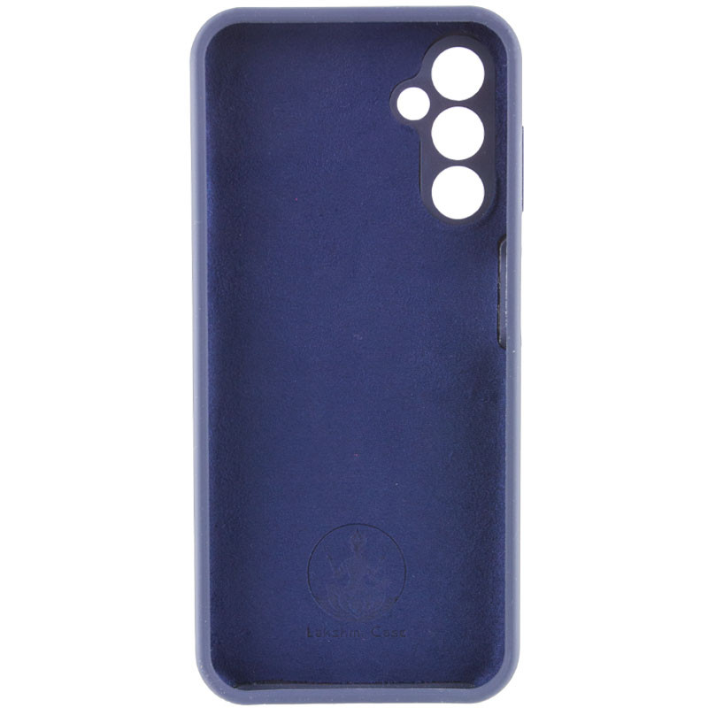 Фото Чохол Silicone Cover Lakshmi Full Camera (AAA) на Samsung Galaxy M35 5G (Темно-синій / Midnight blue) в маназині vchehle.ua