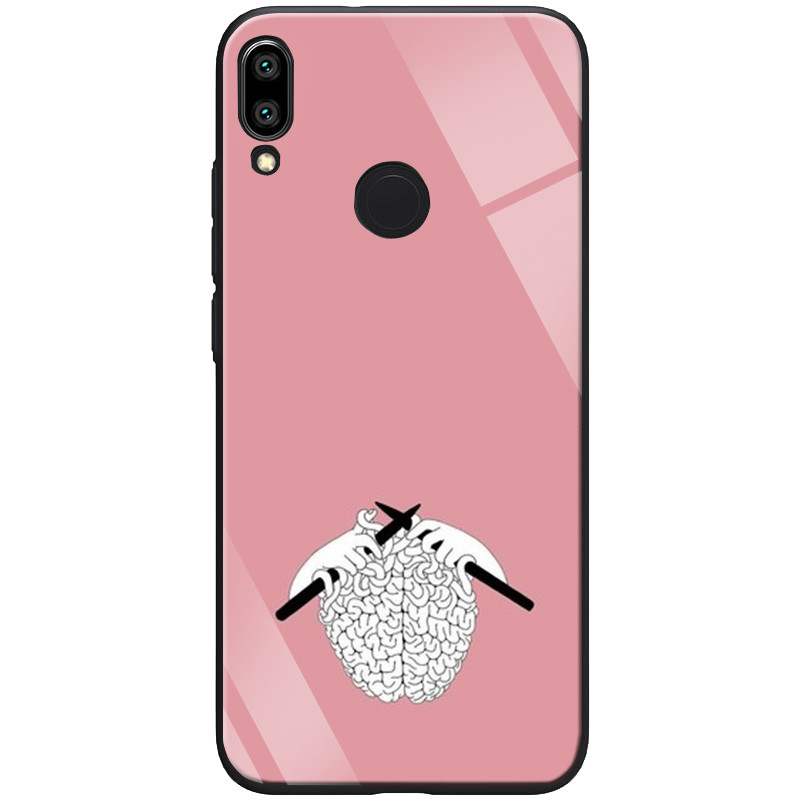 

TPU+Glass чохол ForFun для Xiaomi Redmi 7 (Мозги) 748264