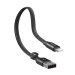 Дата кабель Baseus Nimble Portable USB to Lightning (23см) (CALMBJ-B01) (Черный) в магазине vchehle.ua