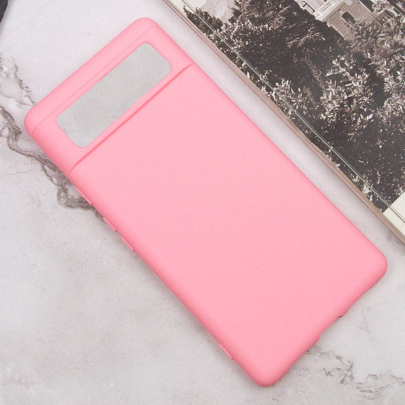 Фото Чехол Silicone Cover Lakshmi (A) для Google Pixel 6 Pro (Розовый / Pink) на vchehle.ua