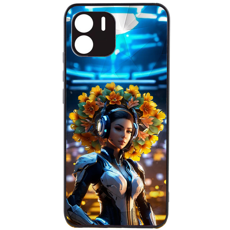 TPU+PC чехол Prisma Ladies для Xiaomi Redmi A1 / A2 (Cyberpunk)