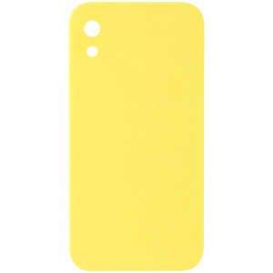 Silicone Case Square Full Camera Protective (AA) NOLOGO для Apple iPhone XR (6.1")