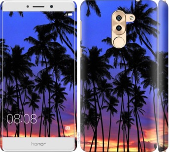 

Чехол Пальмы для Huawei Mate 9 Lite 759278