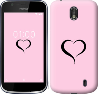 

Чехол Сердце 1 для Nokia 1 899746