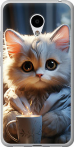 Чехол White cat для Meizu M3s