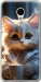 Чехол White cat для Meizu M3