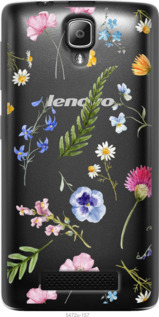 

Чехол Цветочный фон v2 для Lenovo A1000 1440056
