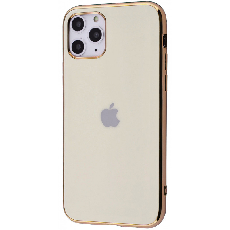 TPU чохол Matte LOGO на Apple iPhone 11 Pro Max (6.5") (Золотий / Gold)