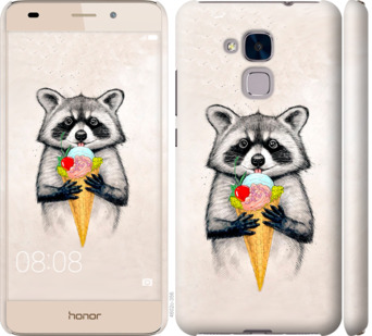 

Чехол Енотик с мороженым для Huawei GT3 801384