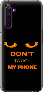 Чохол Don't touch the phone на Realme 6 Pro