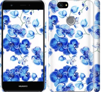 

Чохол Блакитні орхідеї на Huawei Nova 725215